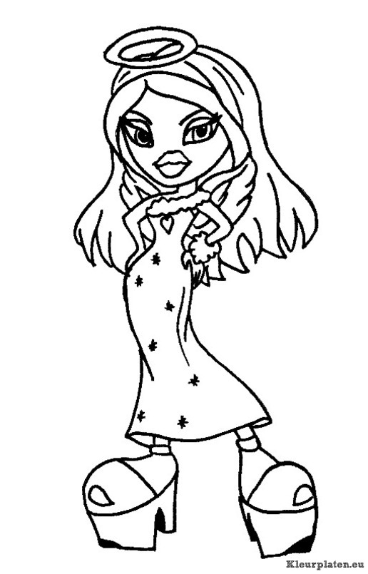 Bratz kleurplaten