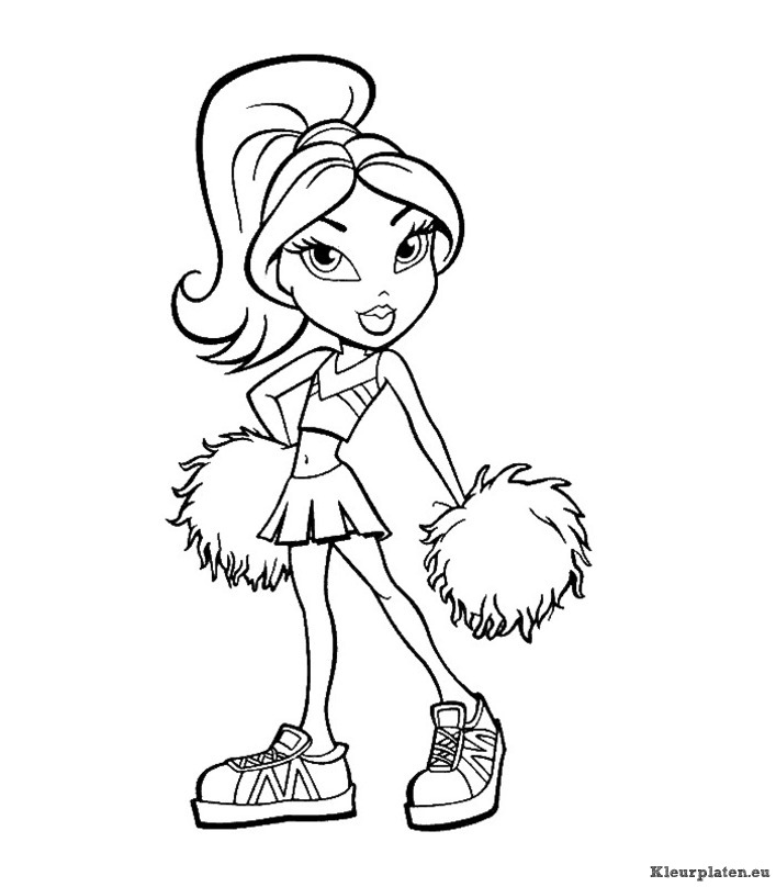 Bratz kleurplaten