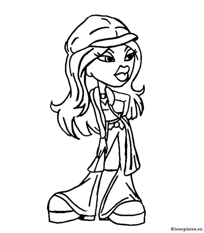 Bratz kleurplaten