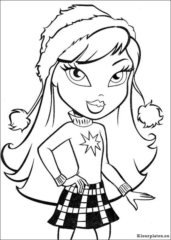 Bratz kleurplaten