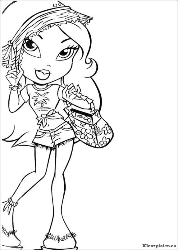 Bratz kleurplaten