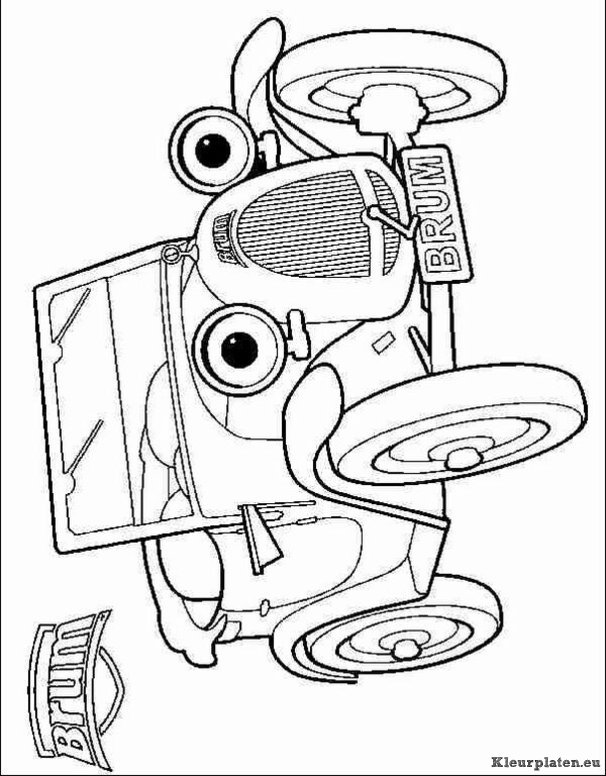Brum kleurplaten