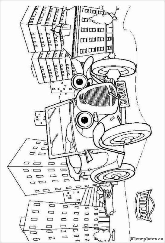Brum kleurplaten