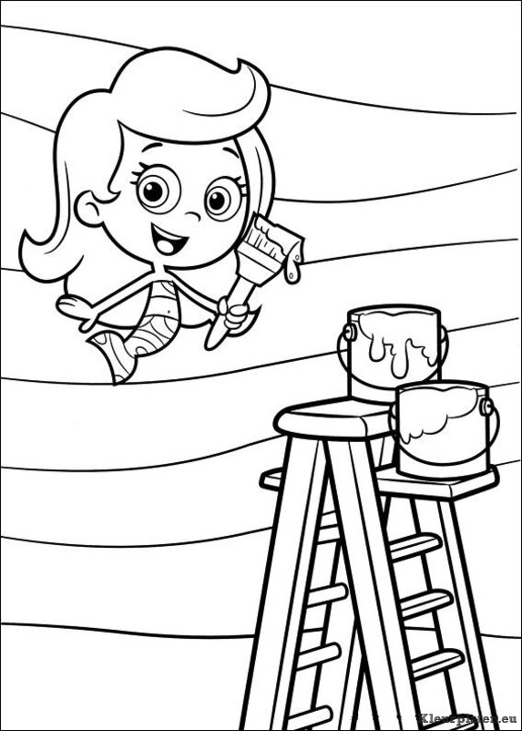 Bubble guppies kleurplaten