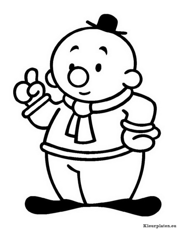 Bumba kleurplaten