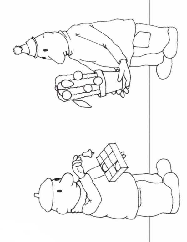 Buurman en buurman kleurplaten