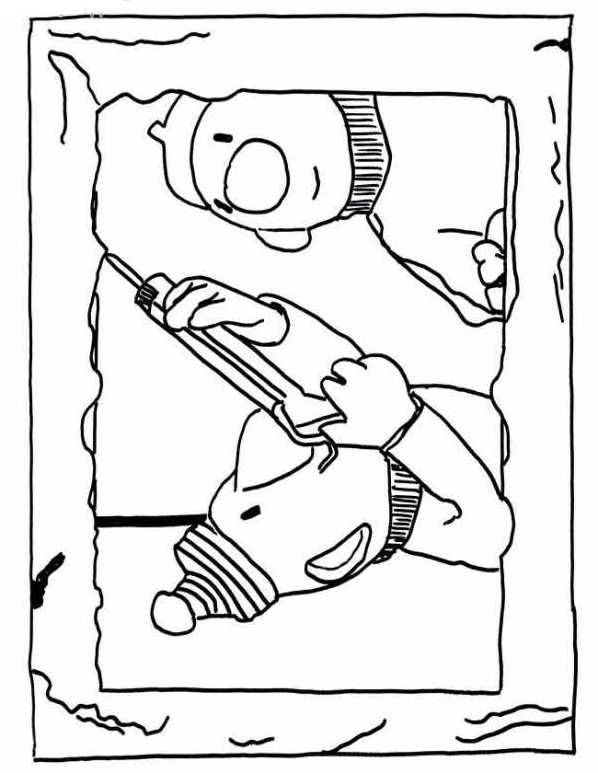 Buurman en buurman kleurplaten
