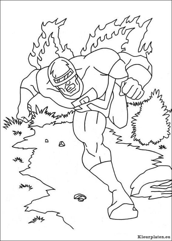 Captain america kleurplaten