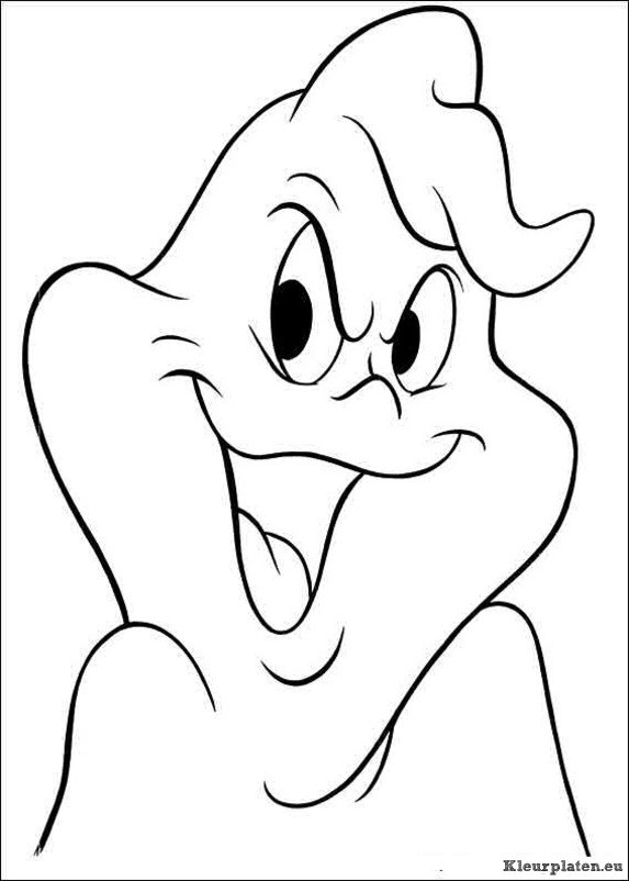 Casper het vriendelijke spookje kleurplaten