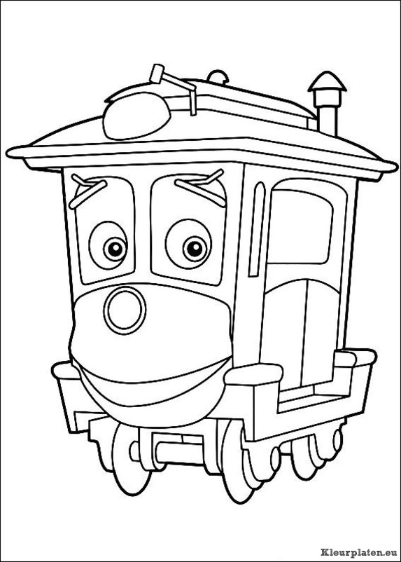 Chuggington kleurplaat