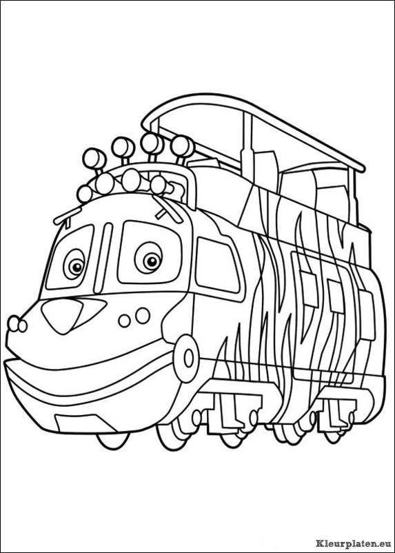 Chuggington kleurplaat