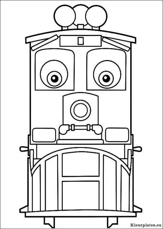 Chuggington kleurplaat