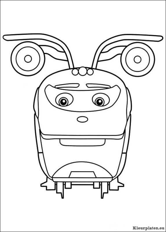 Chuggington kleurplaten