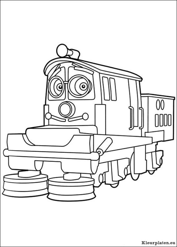 Chuggington kleurplaat