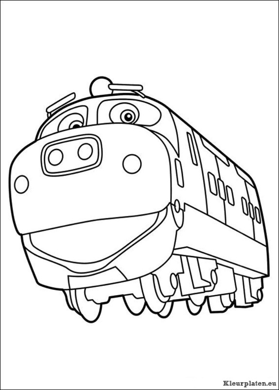 Chuggington kleurplaat