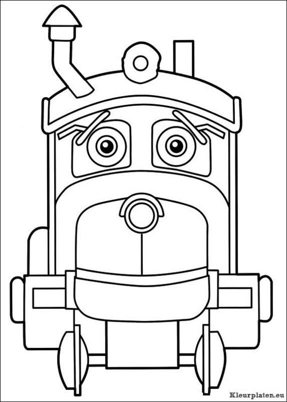 Chuggington kleurplaat