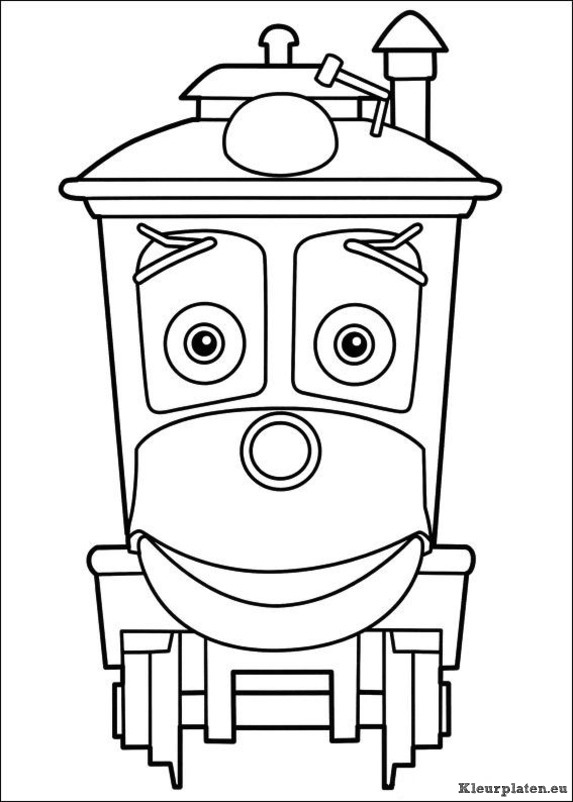 Chuggington kleurplaat