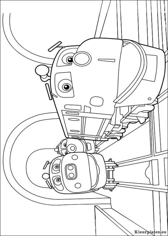 Chuggington kleurplaten