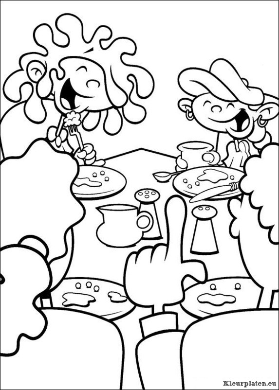 Codenaam kids next door kleurplaten