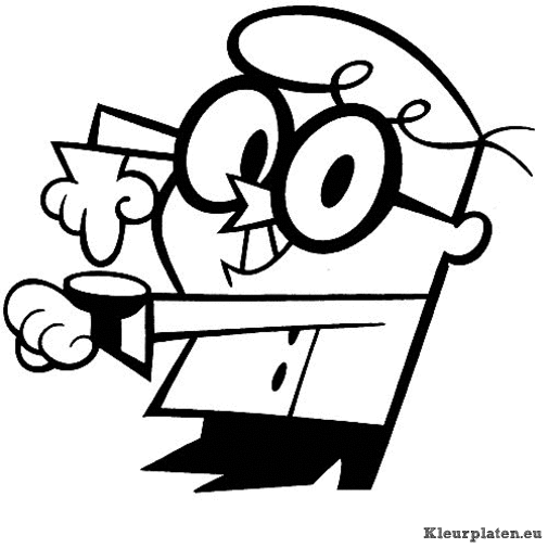 Dexter kleurplaten