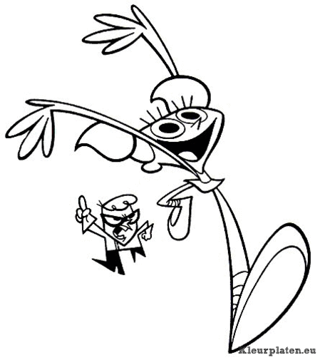 Dexter kleurplaten