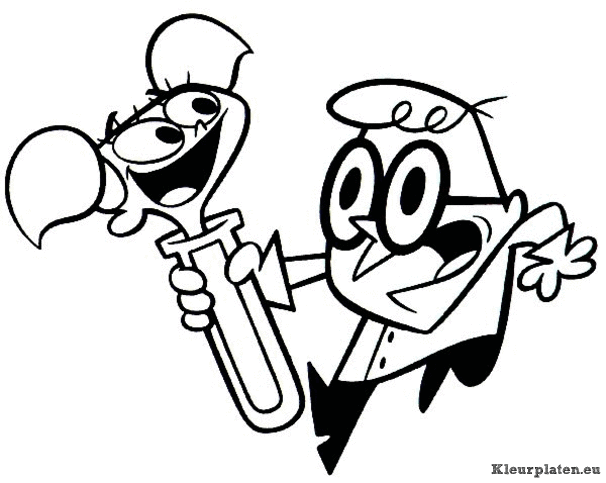 Dexter kleurplaten