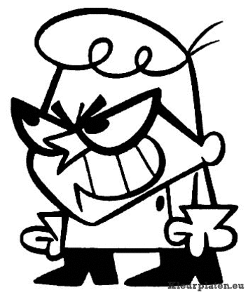 Dexter kleurplaten