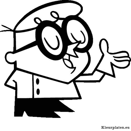 Dexter kleurplaten