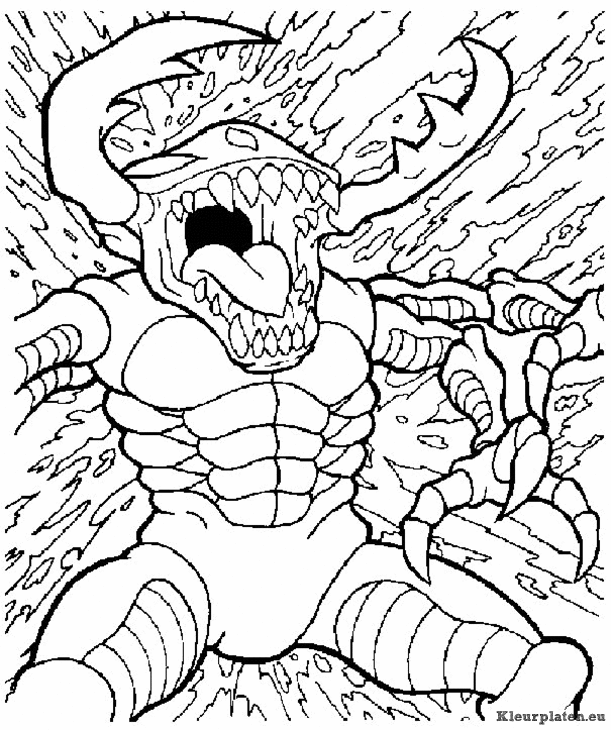Digimon kleurplaten