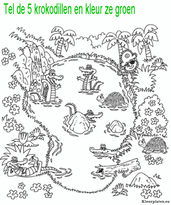 Dora tellen en kleuren kleurplaten