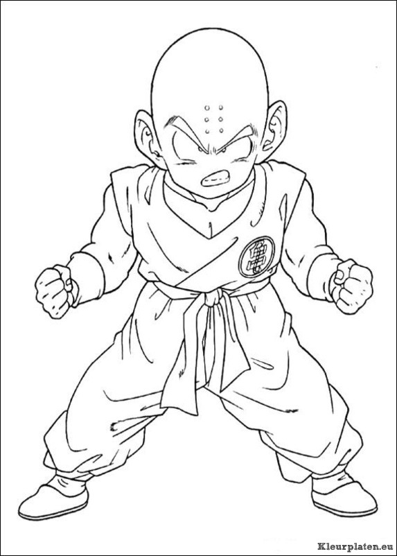 Dragon ball z kleurplaten