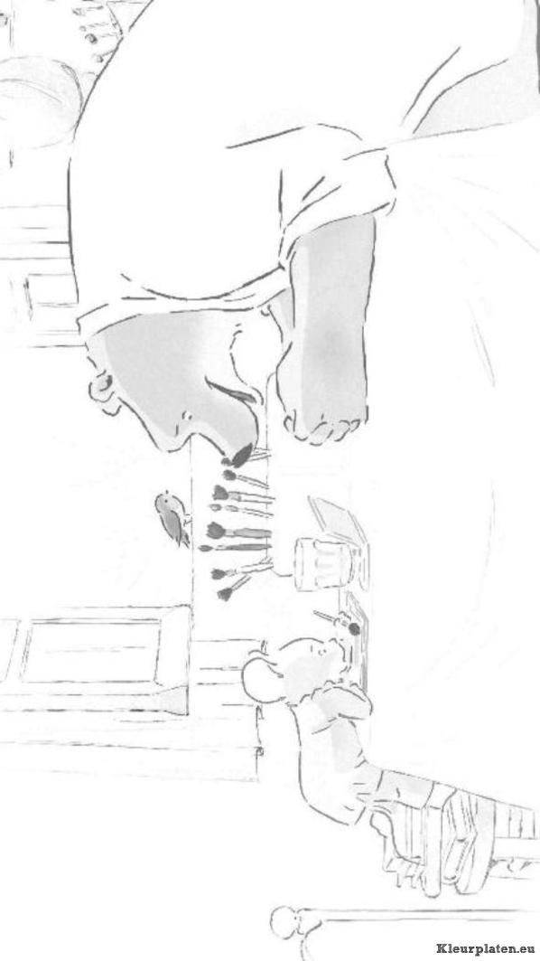 Ernest en celestine kleurplaten