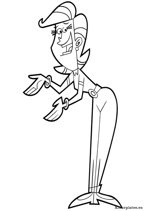 Fairly odd parents kleurplaten