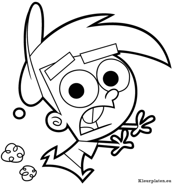 Fairly odd parents kleurplaten
