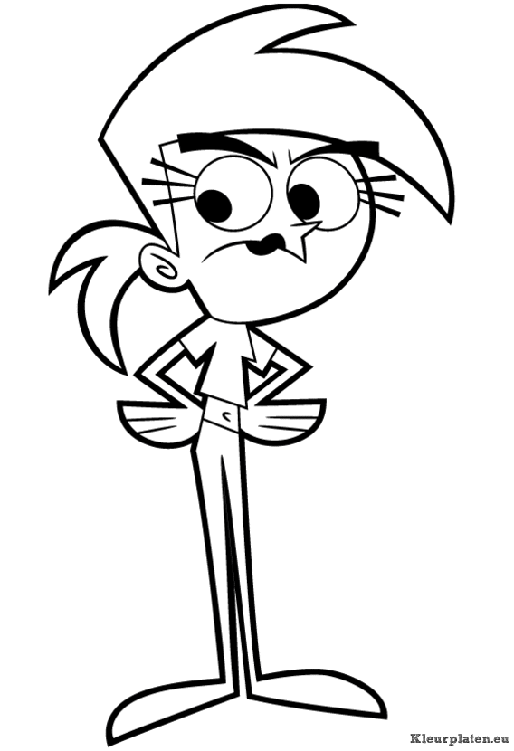 Fairly odd parents kleurplaten
