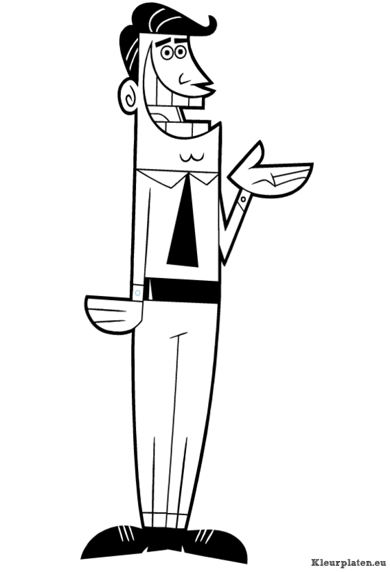 Fairly odd parents kleurplaten