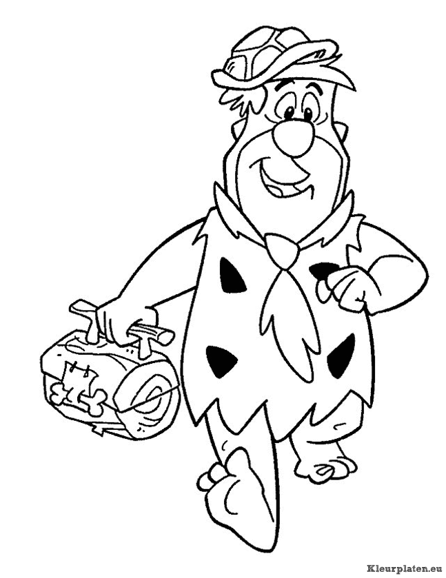 Flintstones kleurplaten