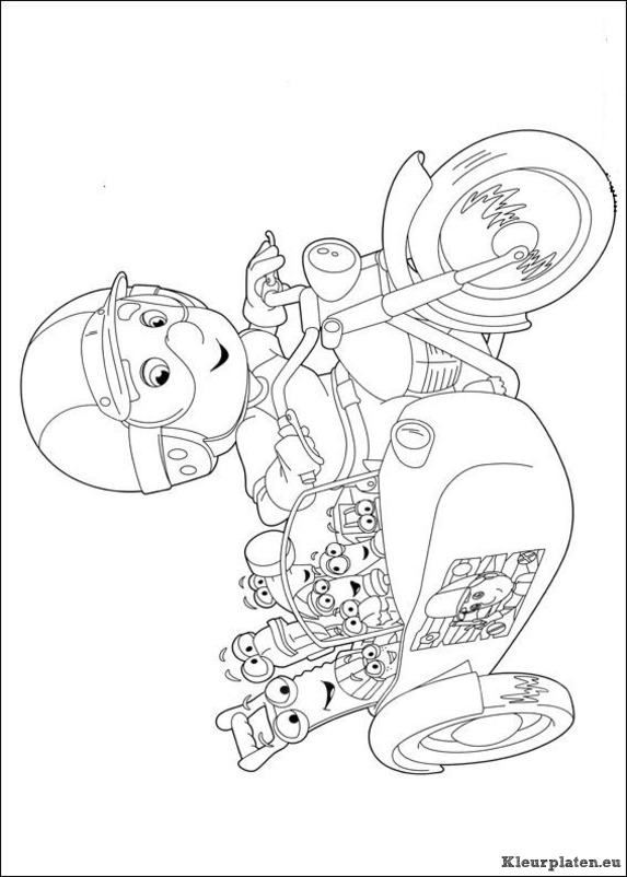 Handy manny kleurplaten