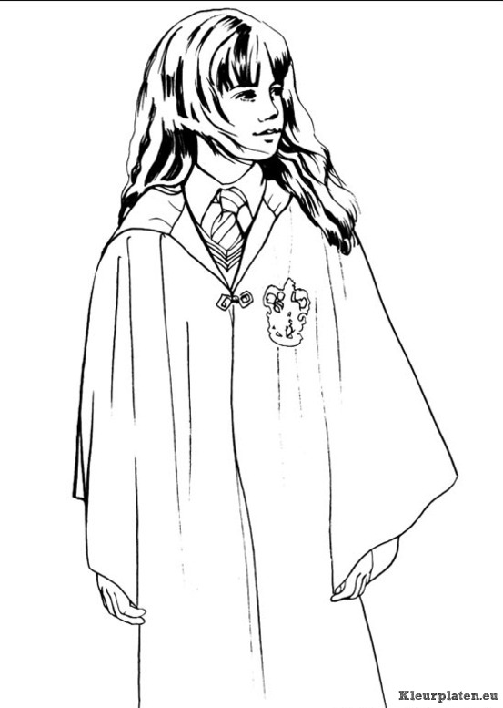 Harry potter 2 kleurplaten