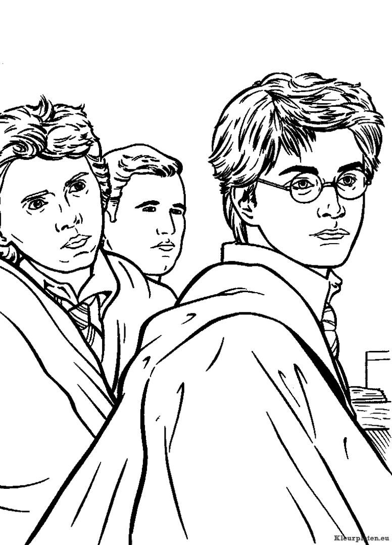 Harry potter en de gevange van azkaban kleurplaten