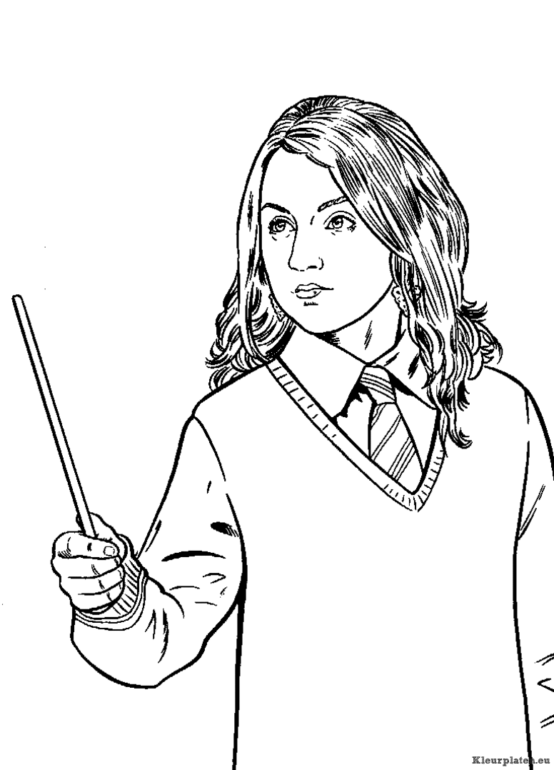 Harry potter en de orde van de feniks kleurplaten