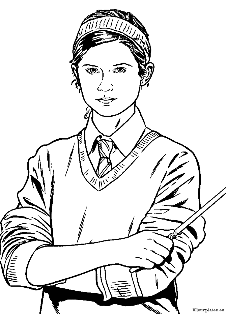 Harry potter en de orde van de feniks kleurplaten