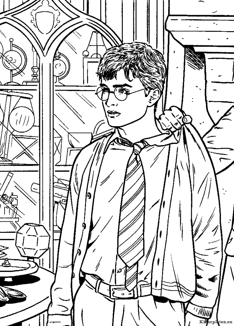 Harry potter en de orde van de feniks kleurplaten