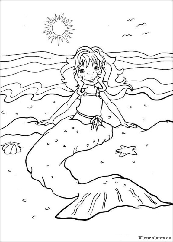 Holly hobbie kleurplaten