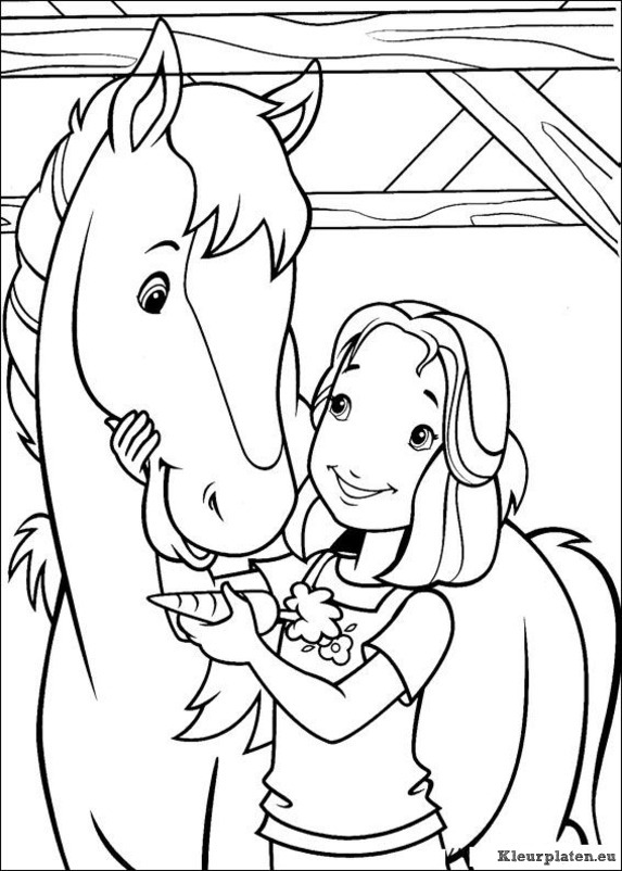 Holly hobbie kleurplaten