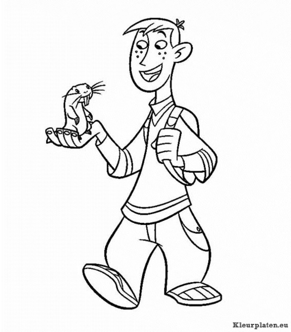 Kim possible kleurplaten