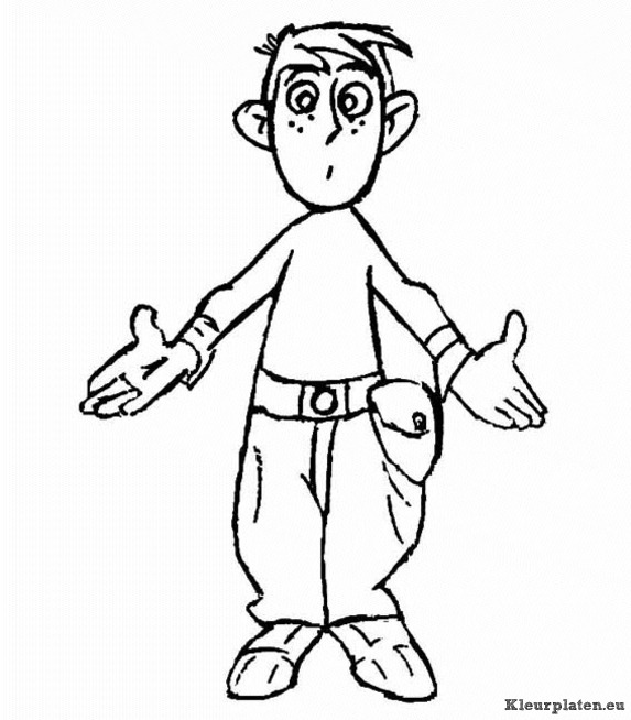 Kim possible kleurplaten