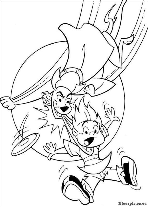 Krypto de superdog kleurplaten