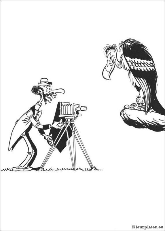 Lucky luke kleurplaten