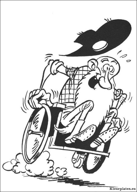 Lucky luke kleurplaten
